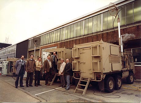 Triffid Vehicles being prepared for the Sultan of Oman’s Army Exercises – 1986/7