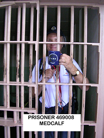 Martyn Medcalfd in Alcatraz, USA